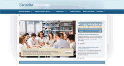 Desktop Screenshot of escuelasalesiana.com